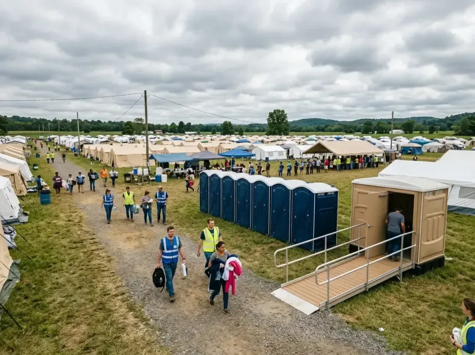disaster-relief-camp-restrooms-010 — frequently asked questions, Dumpster & Portable Bathrooms Rental in Riverside, MO